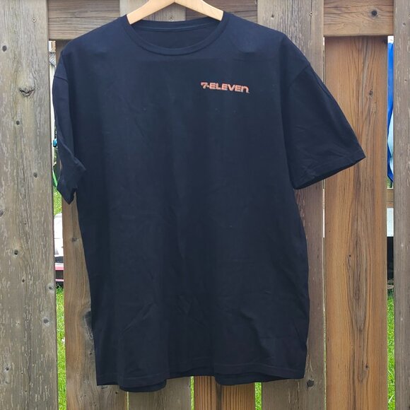 VINTAGE 7-Eleven t-shirt Graphic Size X-Large 7-11 Back Graphic - Picture 3 of 4